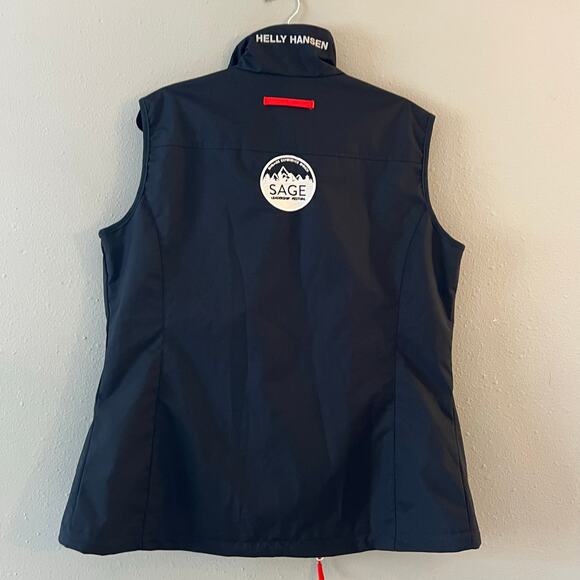 Helly Hansen Women’s Softshell Vest XL Navy Windproof Water Resistant Outdoor - Picture 7 of 7